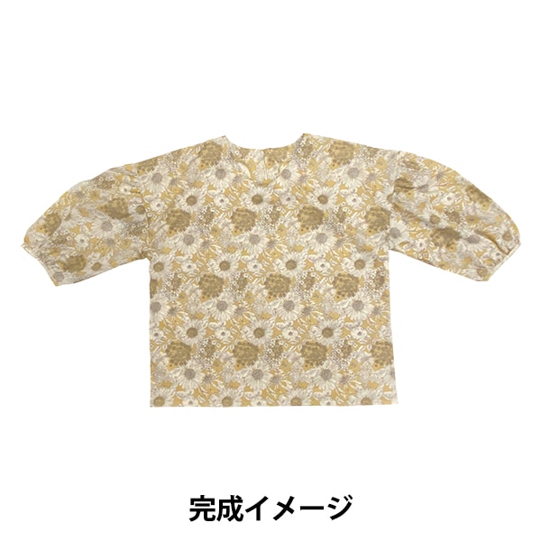 313〕リバティ生地 ギャザーリボン よろしく 