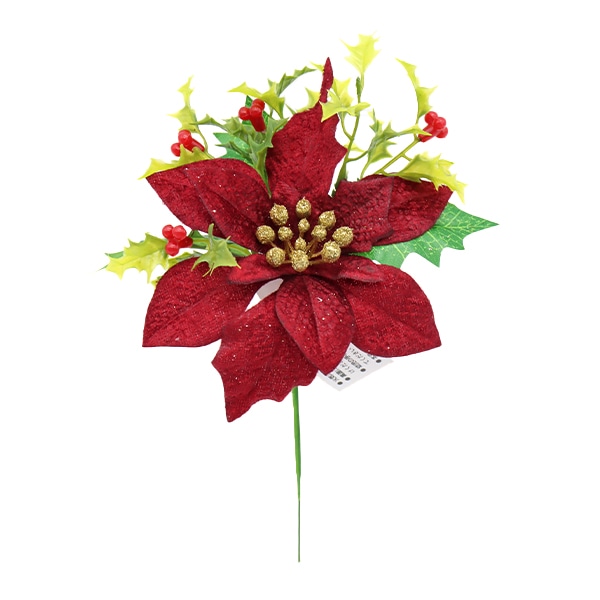 造花 シルクフラワー 『マグノリアピック レッド XE-8317』 フラワー