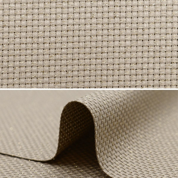 数量1から】 刺しゅう布 『ラメジャバクロス55 14カウント 55目