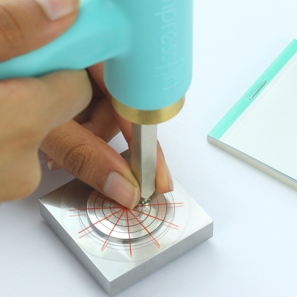 金属刻印 メタルスタンピング 『ImpressArt スタンプガイド U5003