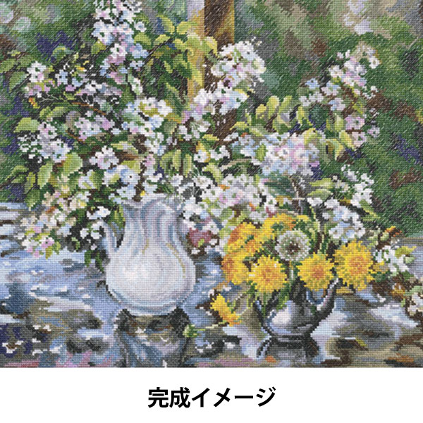 刺しゅうキット 『フランスの風景 パリの花屋さん No.713