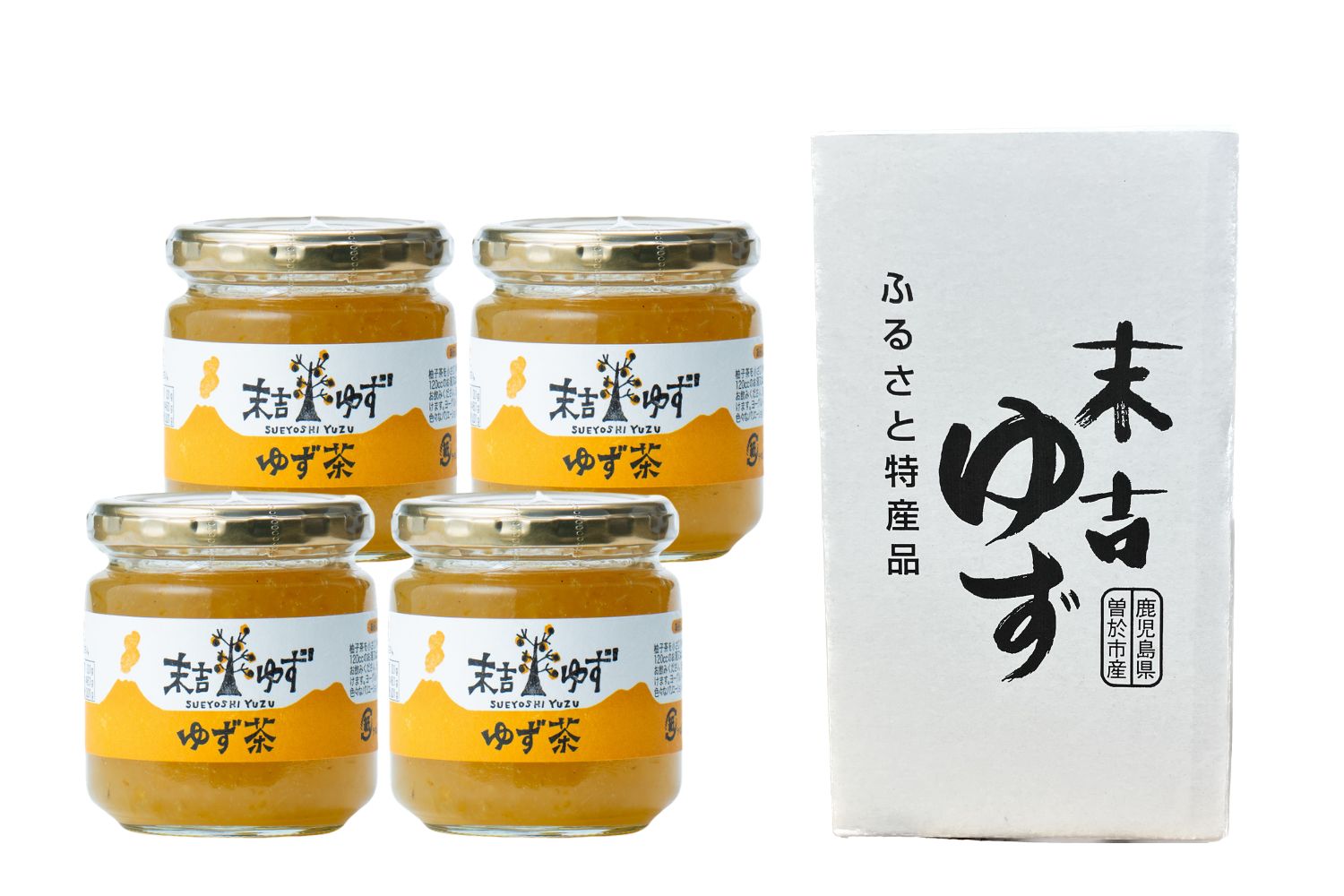 ゆず茶　200ｇ【4個セット】