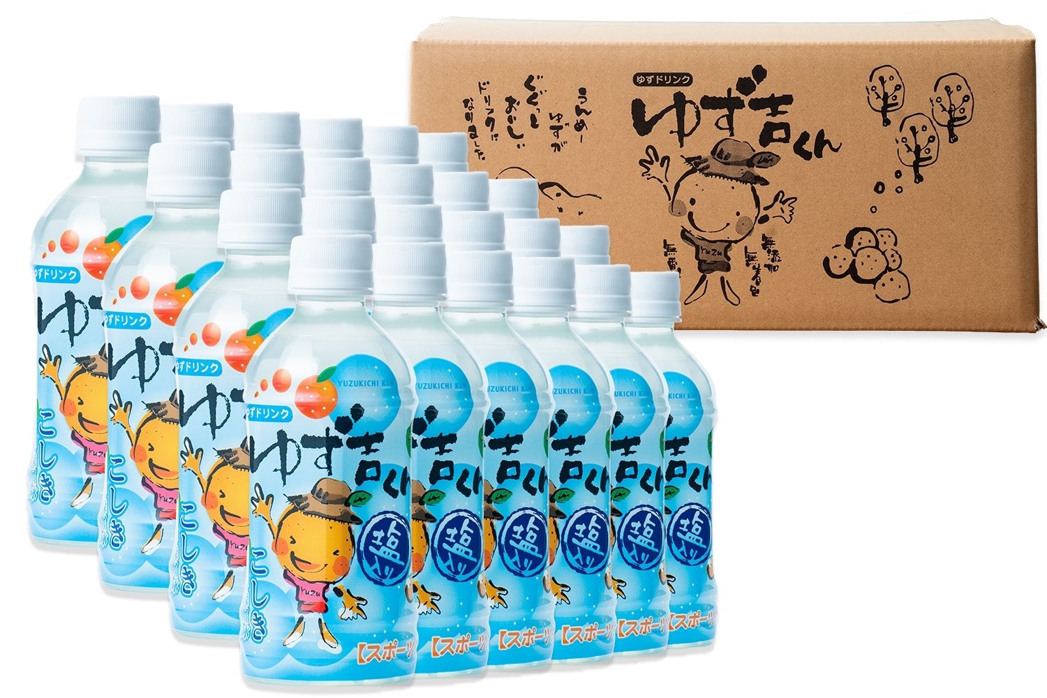 ゆず吉くんスポーツタイプ(24本入り)『そお市認定ブランド』