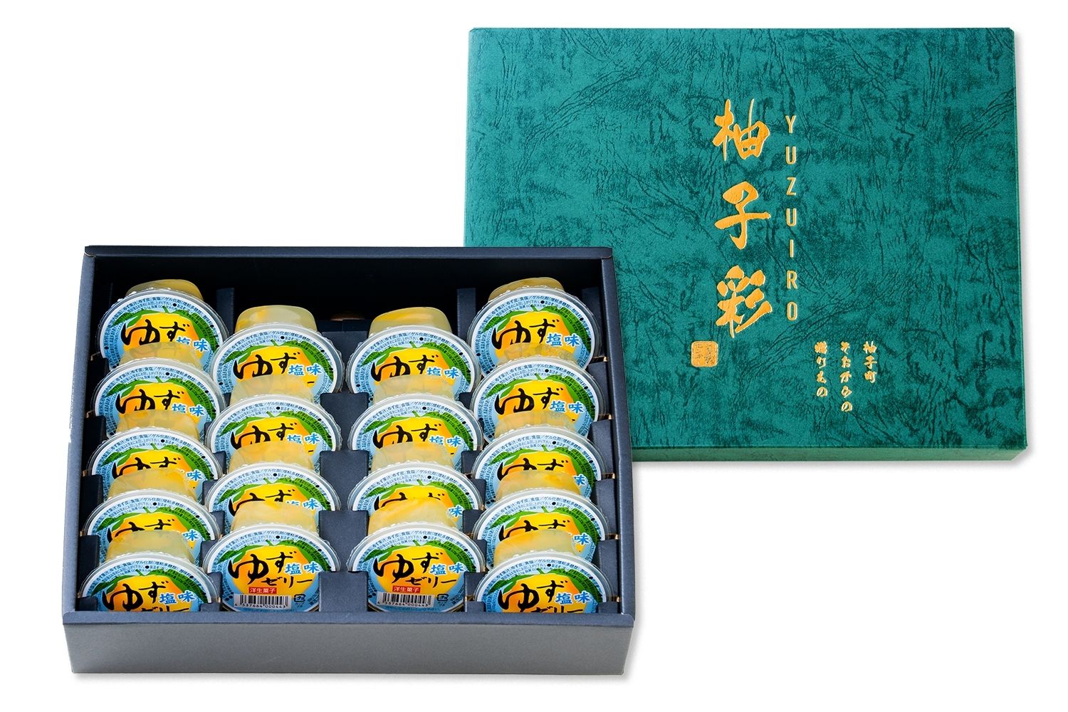 ゆずゼリー塩味(18個入)