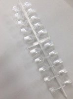 ゆずネイルクリアチップ10セット（スクエアショート）｜（ネイルチップ）|ネイリスト向け商材