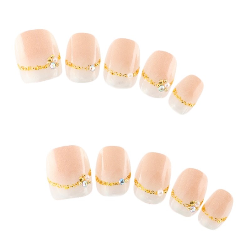 ゆずネイル｜ネイルチップ  (E07011-Q-CASR)