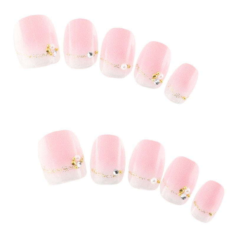 ゆずネイル｜ネイルチップ  (E07011-Q-CPK)