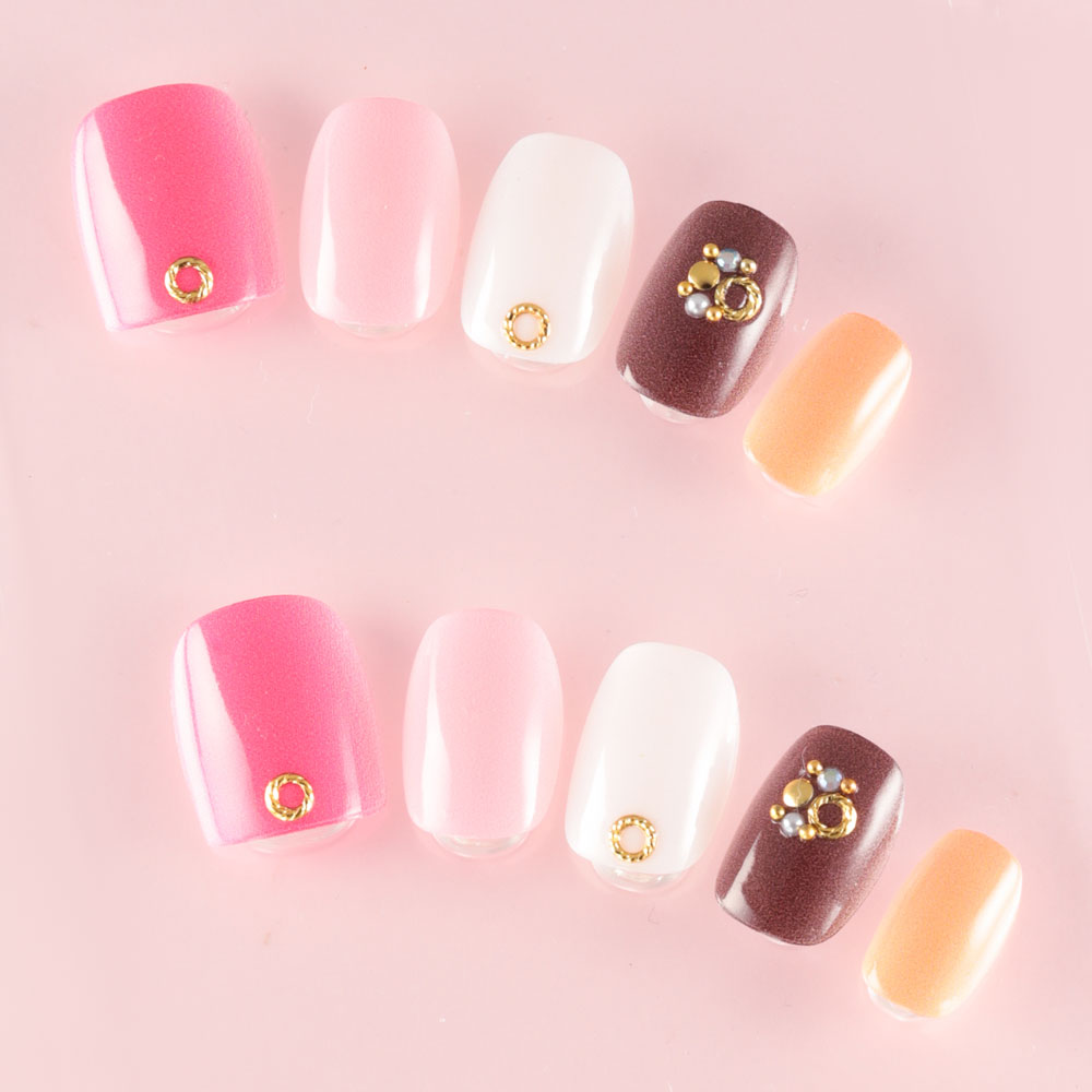デザインネイルチップ つけ爪ゆずネイル ネイルチップ ピンク系 ブラウン系 マルチカラー バレンタイン デート ドレス 結婚式 お呼ばれ ゲスト G Q C の販売 ゆずネイル公式通販 デザインネイルチップ つけ爪ゆずネイル ネイルチップ ピンク系 ブラウン系 マルチカラー バレンタイン デート ドレス 結婚式 お呼ばれ ゲスト G Q C の販売 ゆずネイル公式通販