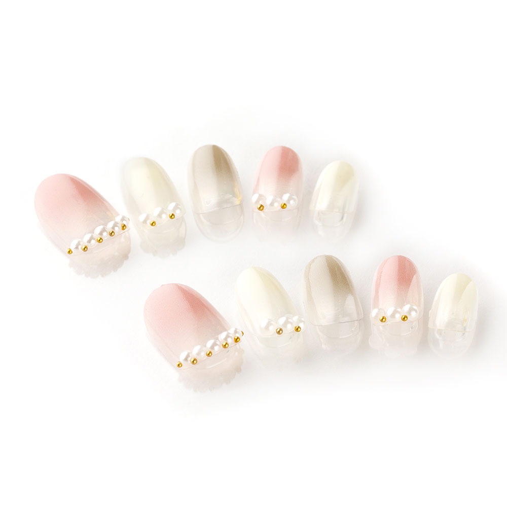 ゆかページ ネイルチップ ネイルチップ 手の爪用 ベージュ系[品番：FQ000190627]｜PlusNao