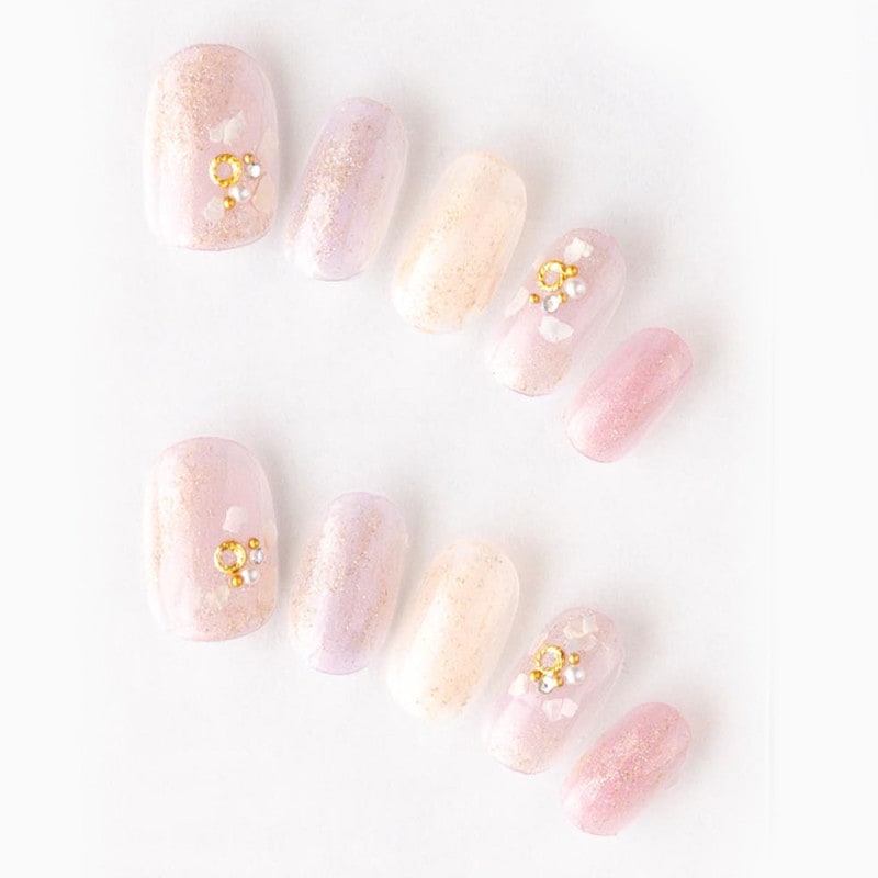 透け感ヌードカラーにちょっとマグネット（K03001-R-C）