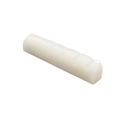 【YJB PARTS】 牛骨ナット ギブソンタイプ43mm 弦溝加工済みボーンナット 【メール便送料無料】