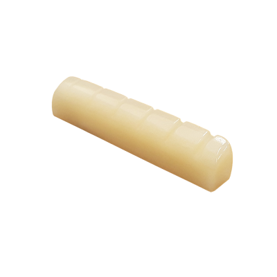 【YJB PARTS】 オイル漬け牛骨ナット ギブソンタイプ43mm 弦溝加工済み 【ボーンナット】 【メール便送料無料】