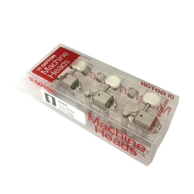 【プラスティック白ボタン】 GOTOH SD90-05MA N 【ニッケルフィニッシュ】 【宅配便A】