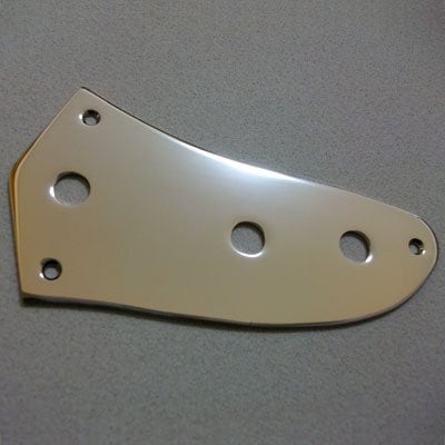 【CTSポット対応】 Montreux JG Inch control plate CR 【ジャガー用】【メール便対応】