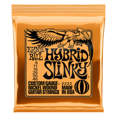 ERNIE BALL 2222 HYBRID SLINKY [09-46] 【メール便対応】