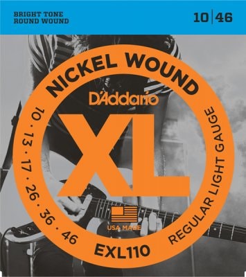 D'Addario EXL110 Regular Light [10-46] 【メール便対応】