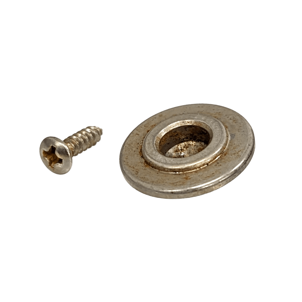 YJB PARTS Gシリーズ ベース用ストリングリテイナー レリックニッケル 【メール便対応】