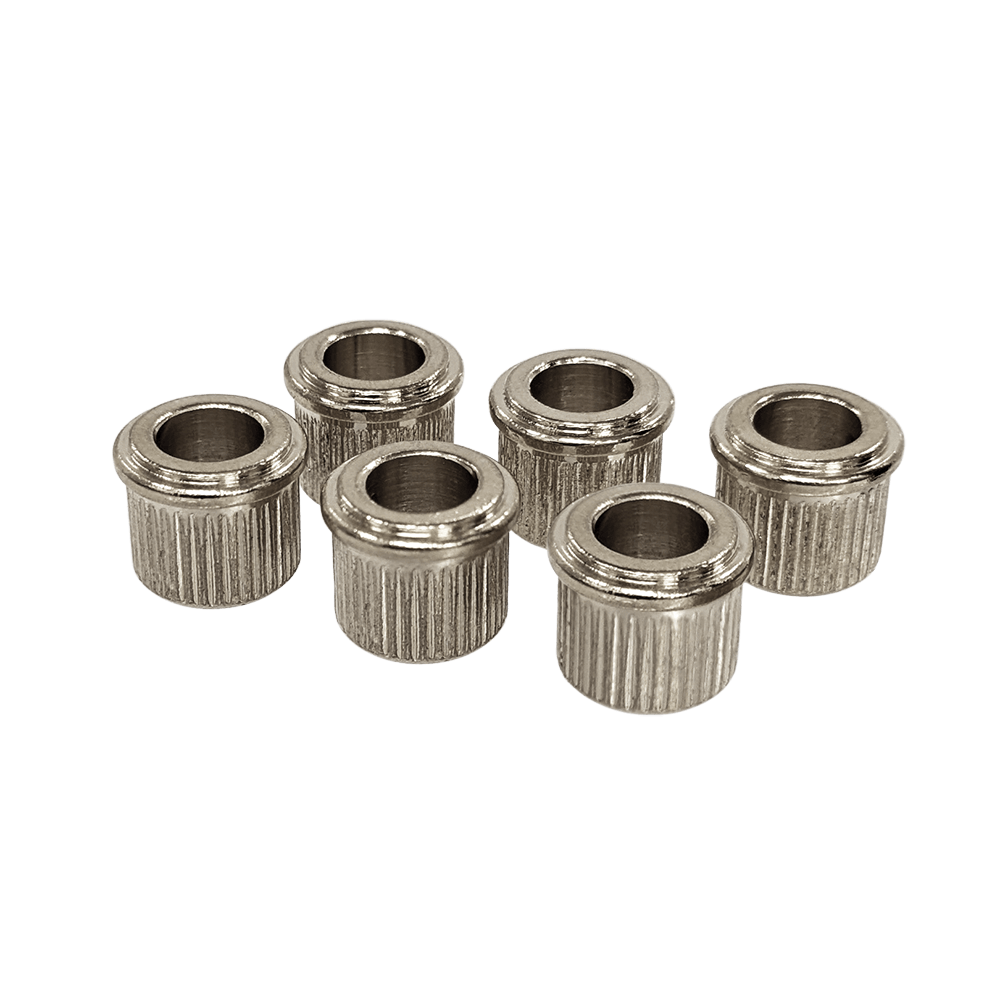 YJB PARTS Conversion Bushings(コンバージョンブッシュ) 6mmシャフト用 Nickel 6pcs/set 【メール便送料無料】