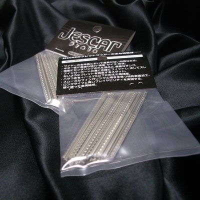 Jescar Frets #51100(2.54×1.30) ステンレス/Stainless 24pcs set 【メール便対応】