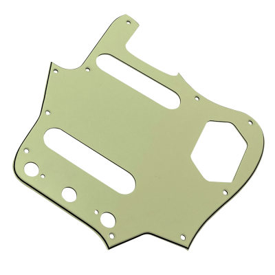 【YJB PARTS】 JG ジャガー用ピックガード ミントグリーン3P インチ 【メール便対応】