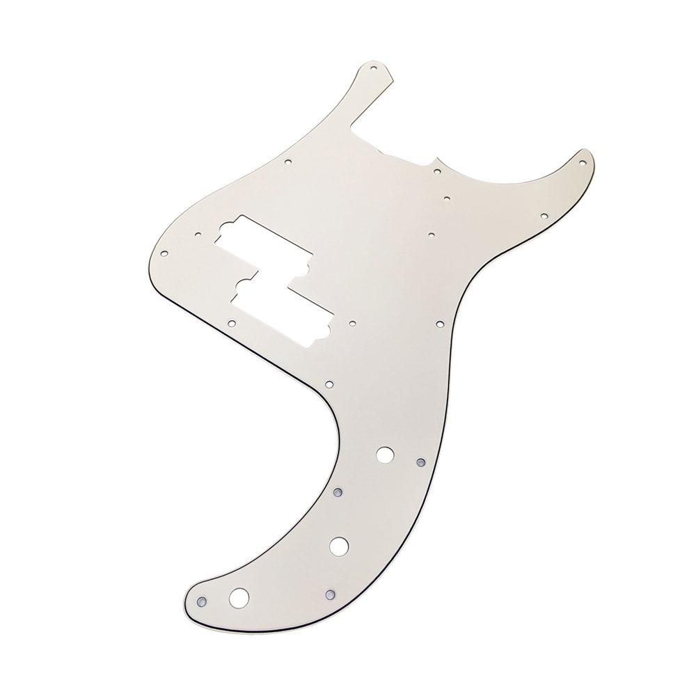 【YJB PARTS】 PB 60's プレシジョンベース用ピックガード エイジドホワイト3P インチ 【宅配便A】