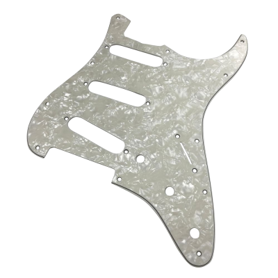 【YJB PARTS】 ST 60's ストラト用ピックガード エイジドパール4P インチ 【メール便対応】