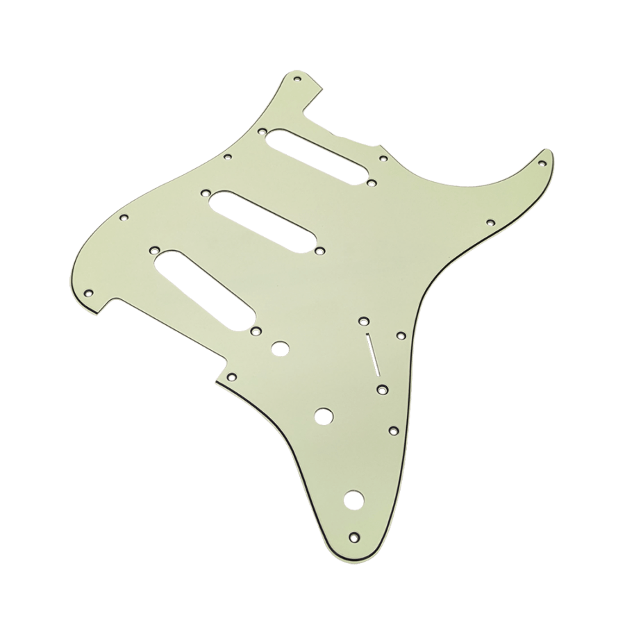 【YJB PARTS】 ST 60's ストラト用ピックガード ミントグリーン3P インチ 【メール便送料無料】