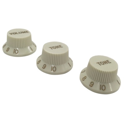 【YJB PARTS】 ストラトノブセット(1V2T) ミントグリーン インチミリ兼用 【メール便送料無料】