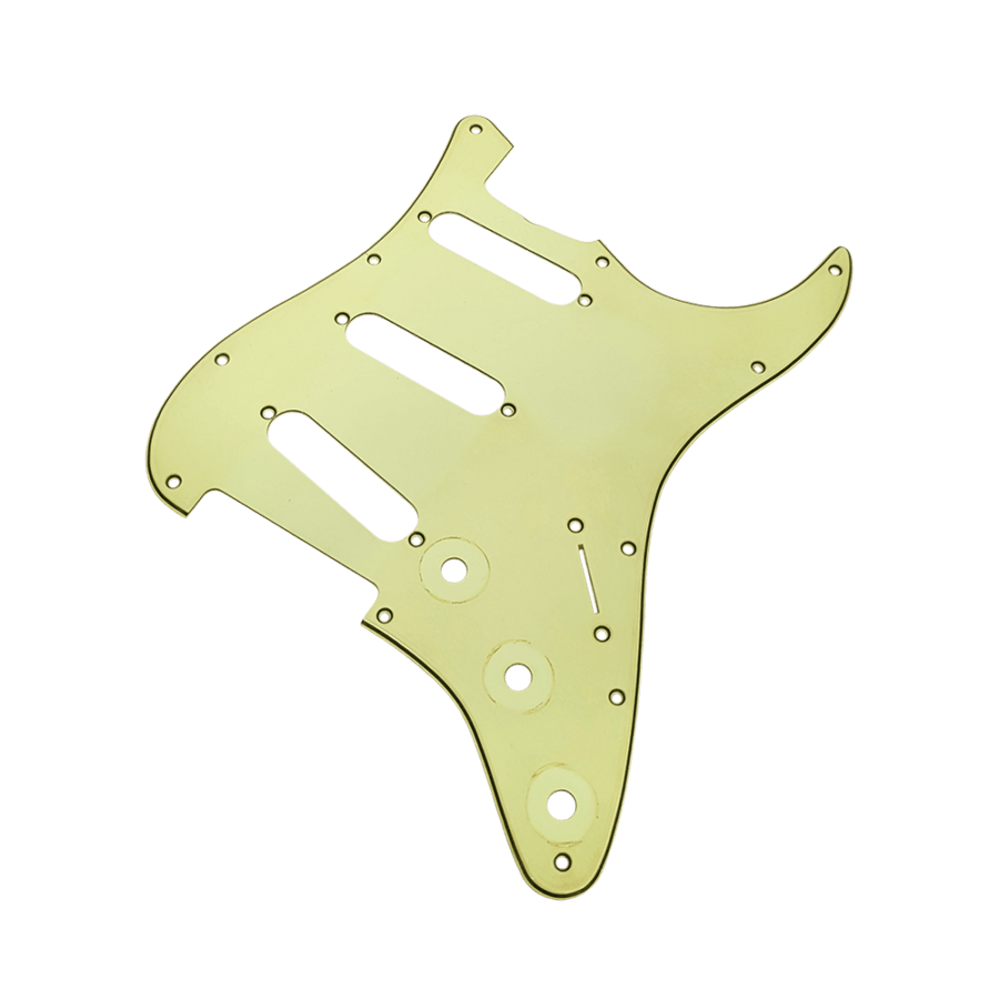 【YJB PARTS】 ST 60's ストラト用ピックガード レリックミントグリーン3P インチ 【メール便対応】