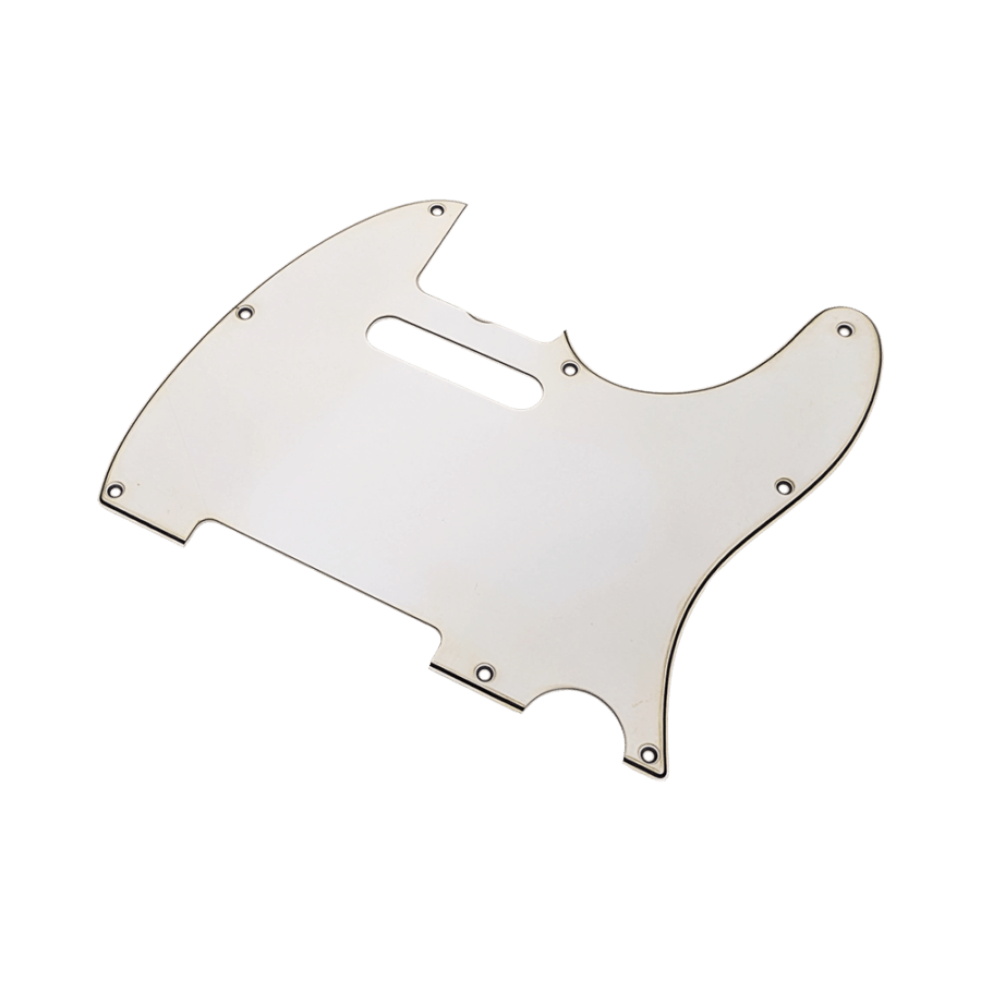 【YJB PARTS】 TL 60's テレキャスター用ピックガード レリックホワイト3P インチ 【メール便送料無料】