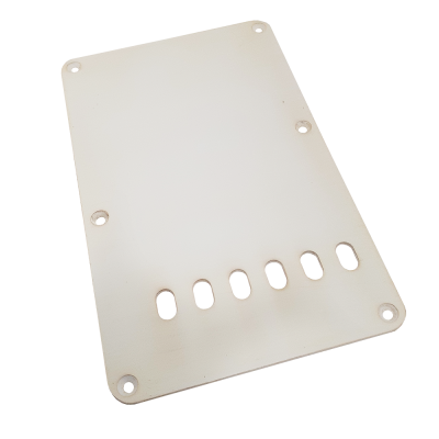 【YJB PARTS】 ストラト用バックプレート ビンテージタイプ レリックホワイト1P 【メール便対応】