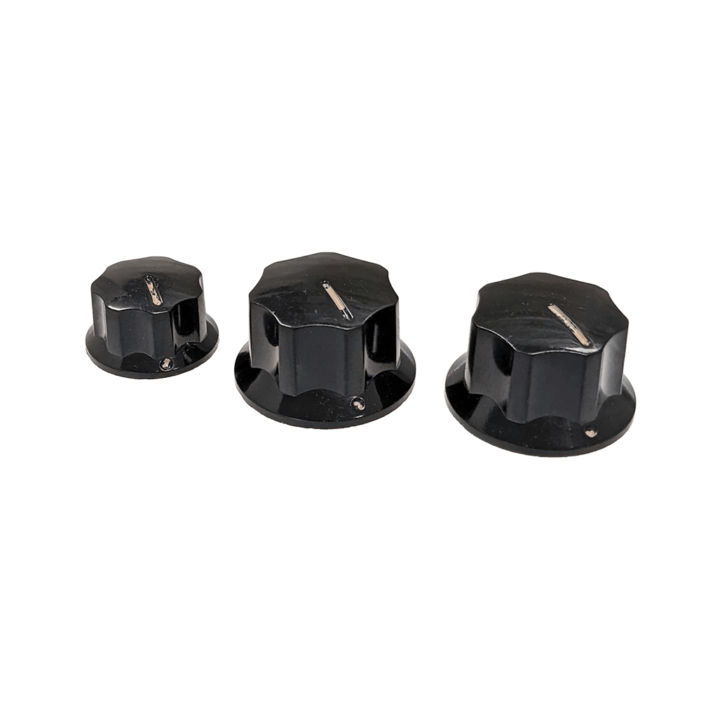 【YJB PARTS】 レリックベークライトノブ JB-3pcs/set 【メール便送料無料】
