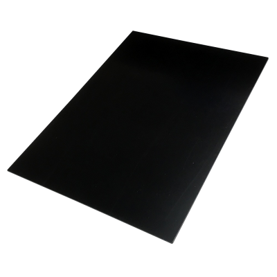 【YJB PARTS】 ロッドカバー用板材 ブラック2P 150×95(mm) 【メール便対応】