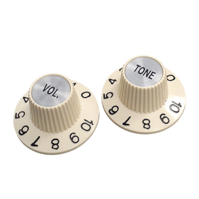 【国産】 YJB PARTS ソンブレロノブ [ VOL./TONE ] エイジドホワイト インチ 【メール便対応】