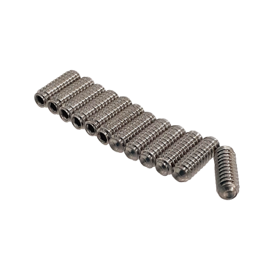 【YJB PARTS】 弦高調整イモネジ ステンレス インチ 5/16