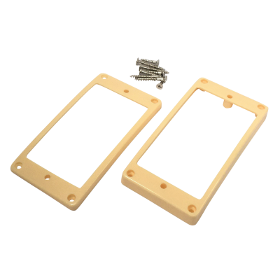 【日本製】 YJB PARTS エスカッション アイボリー カーブド (ビス付き) 【メール便対応】