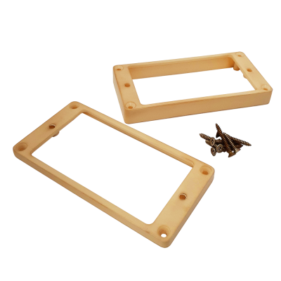 YJB PARTS エスカッション レリックアイボリー フラットボトム (ビス付き) 【メール便送料無料】