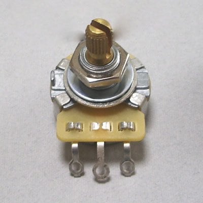 【音漏れ改善に】 CUSTOM CTS Bカーブ 250K Split 【ボリュームポット】 【メール便対応】