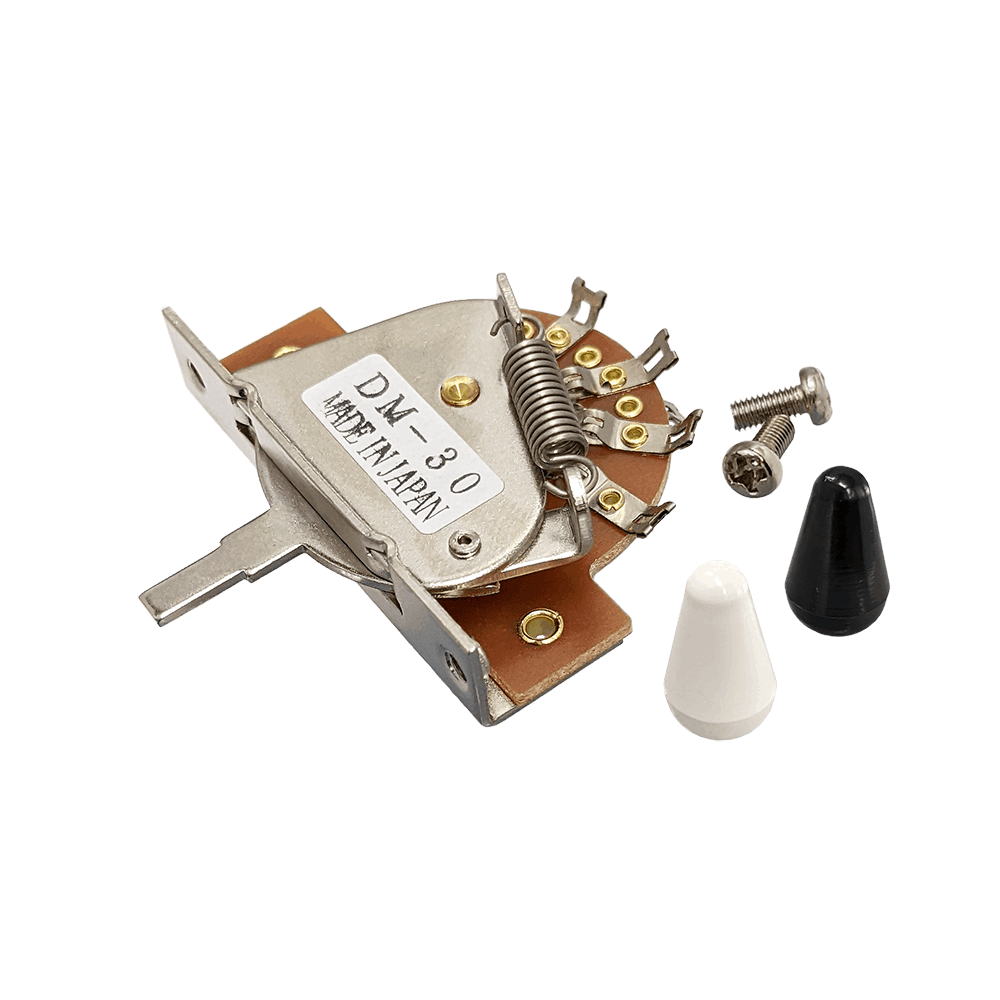 YJB PARTS 国産レバースイッチ(オープン型3way) DM-30 【メール便対応】