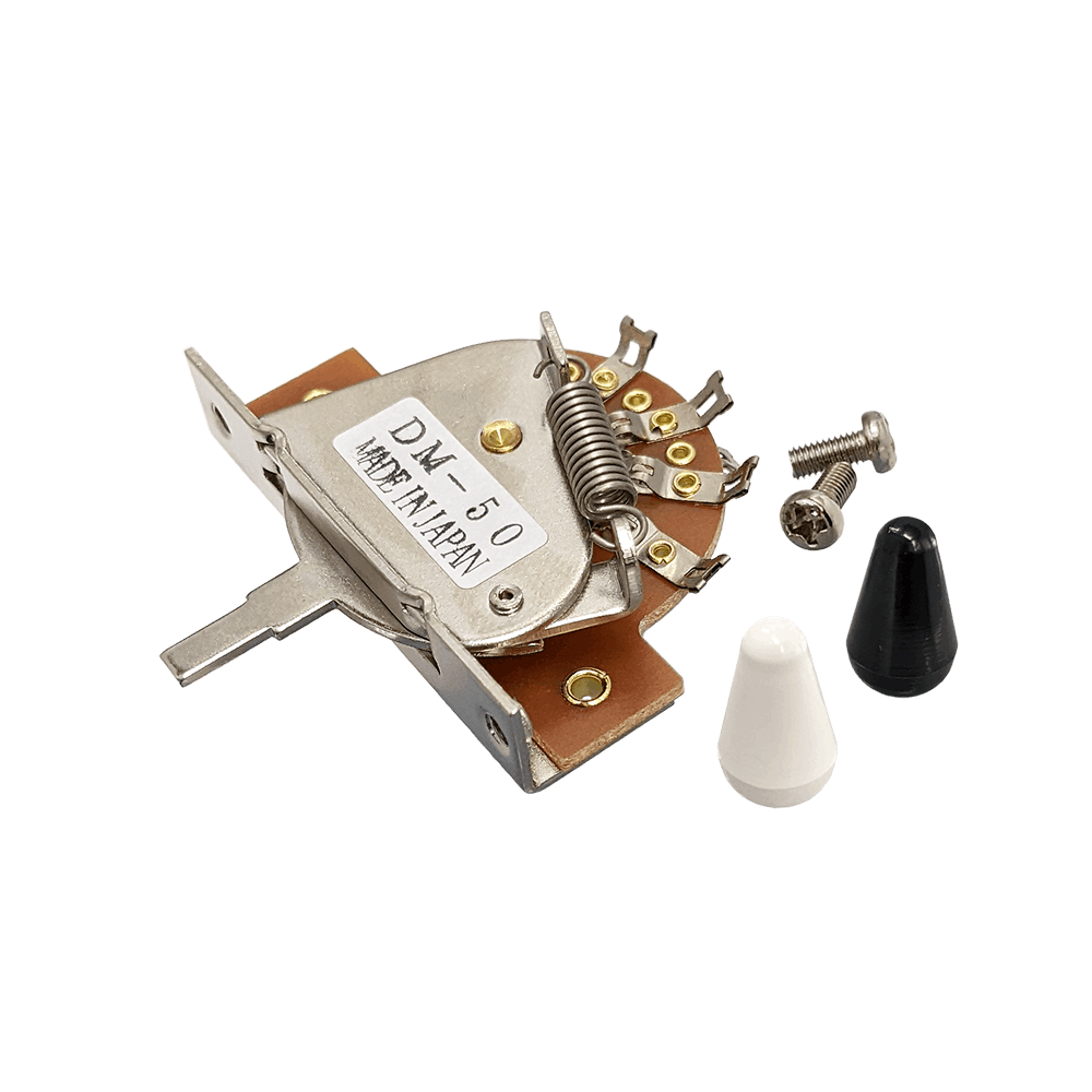 YJB PARTS 国産レバースイッチ(オープン型5way) DM-50 【メール便対応】