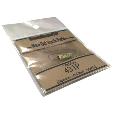 【kusakusa88】 SPRAGUE 431P POLYESTER FILM 0.047uF(473)/200V 【メール便対応】