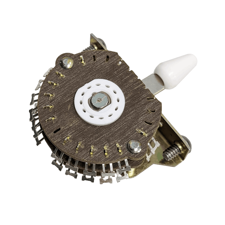 【5段レバースイッチ】 Oak Grigsby Super lever switch 特殊配線用5段(4回路5接点) 【メール便対応】