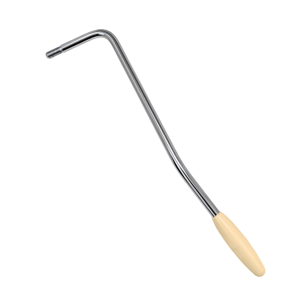 YJB PARTS トレモロアーム クローム ギターパーツ インチ ビンテージイエロー 【メール便対応】