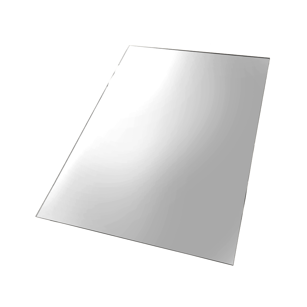 YJB PARTS ピックガード用板材 300mm×220mm 日本製 アクリルシルバーミラー【メール便対応】