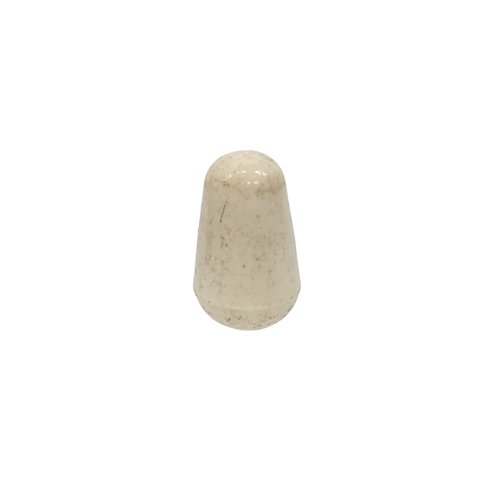 YJB PARTS ストラト用レバースイッチノブ ヴィンテージシェイプ インチ Relic Aged White 【メール便対応】