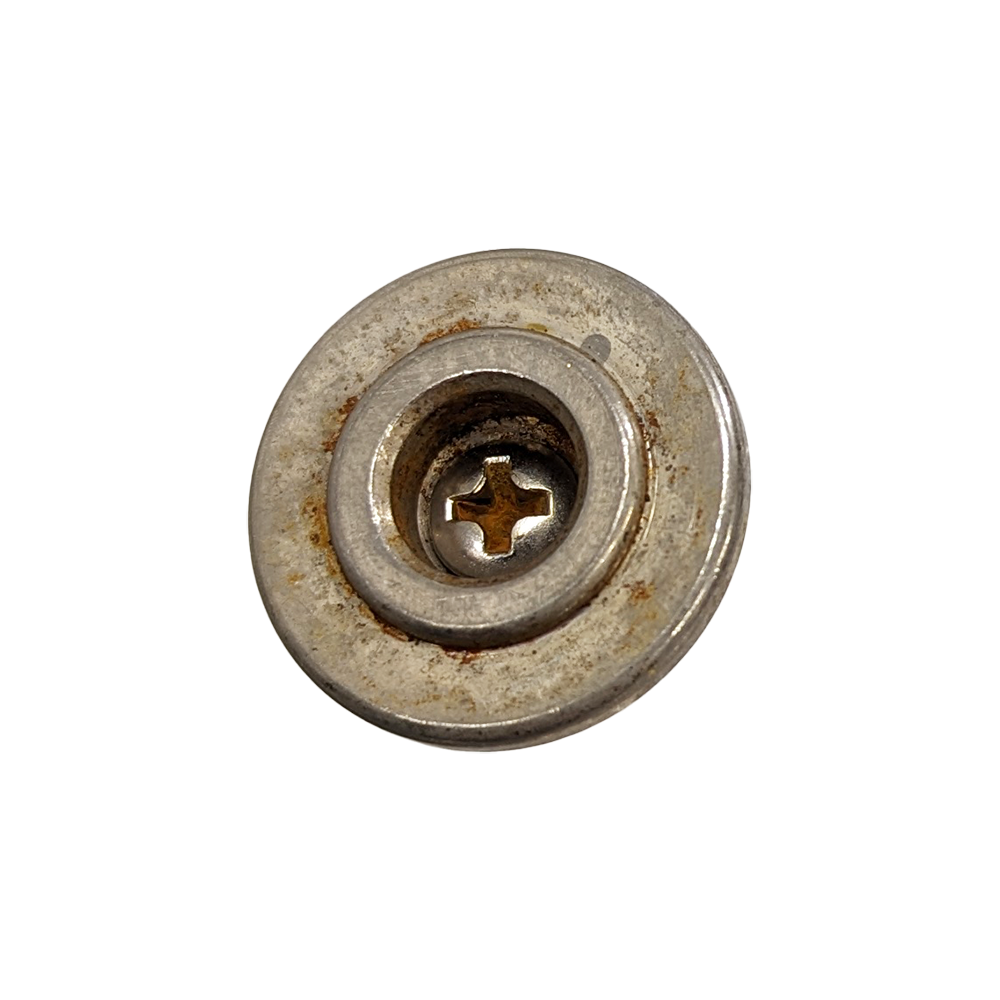 YJB PARTS Gシリーズ ベース用ストリングリテイナー レリックニッケル 【メール便対応】