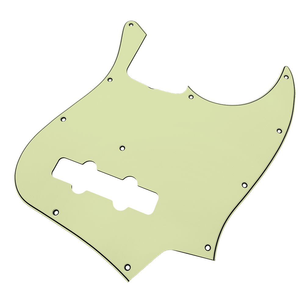 YJB PARTS】 JB60's ジャズベース用ピックガード ミントグリーン3P