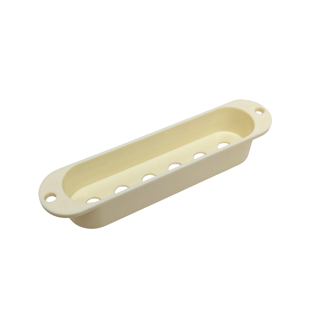 【YJB PARTS】 ストラト用ピックアップカバーセット エイジドホワイト 【国内生産品】 【メール便送料無料】