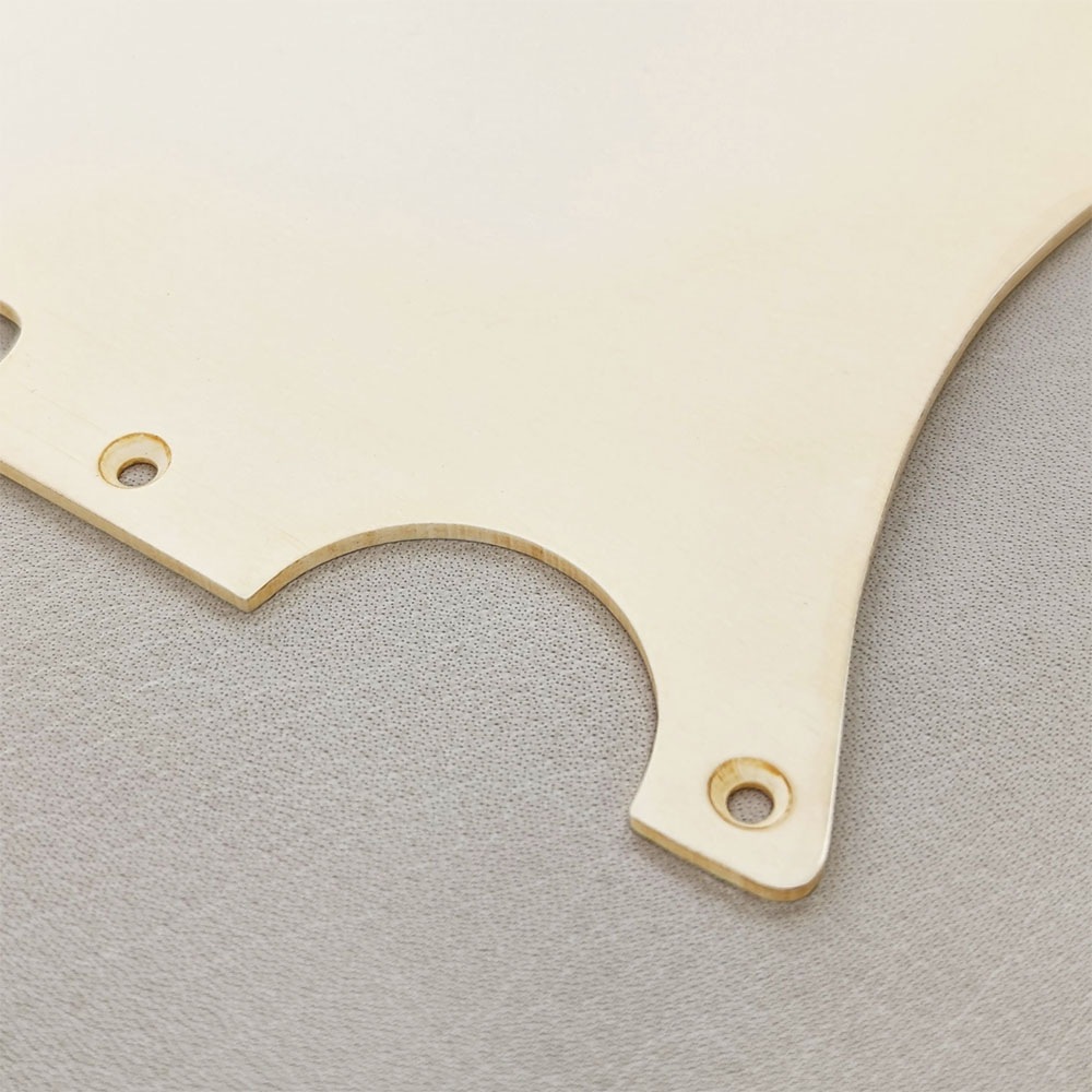 YJB PARTS TL50's テレキャスター用ピックガード レリックエイジドホワイト1Ply 5穴 インチ 日本製 レリックギターパーツ 【メール便送料無料】
