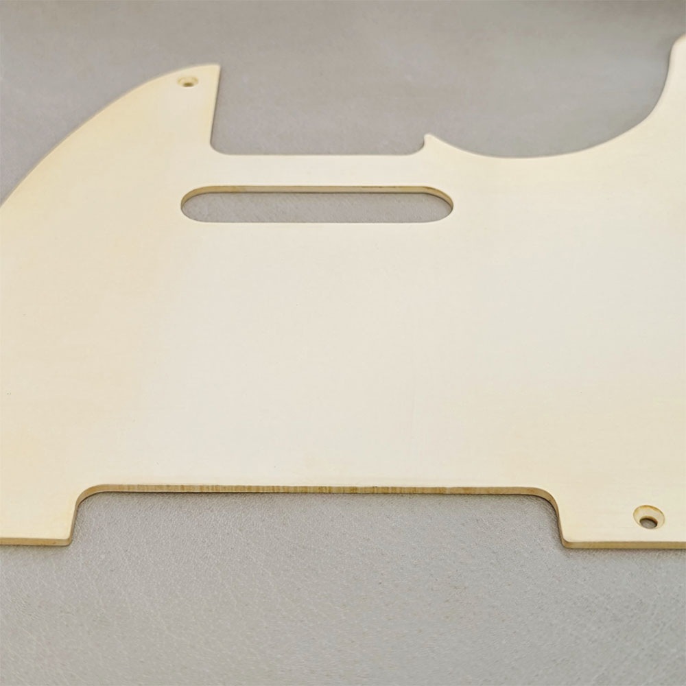 YJB PARTS TL50's テレキャスター用ピックガード レリックエイジドホワイト1Ply 5穴 インチ 日本製 レリックギターパーツ 【メール便送料無料】